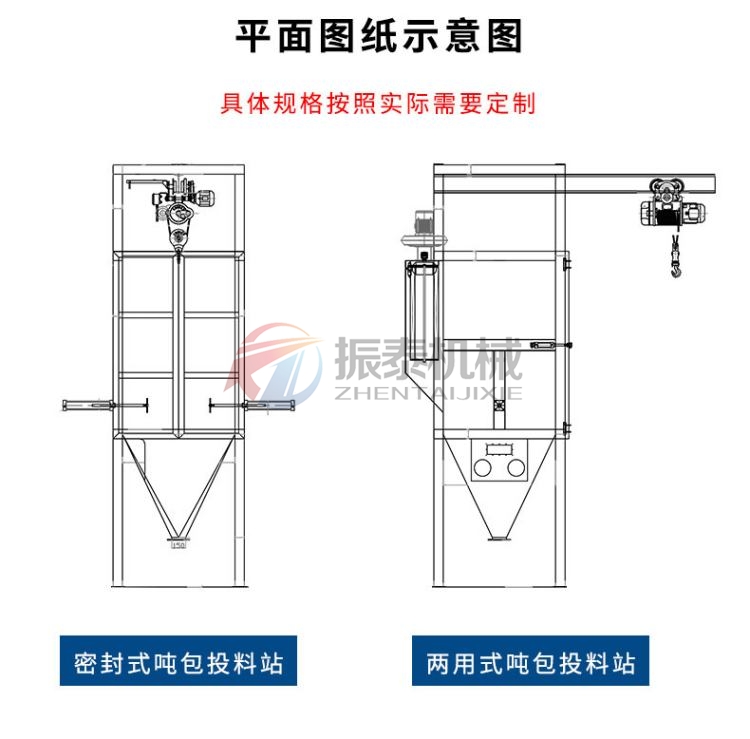 瀝青粉噸包卸料機產品款式